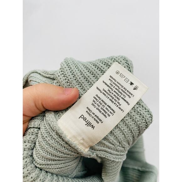 Wilfred light sage ribbed knit sleeveless top - Picture 5 of 6